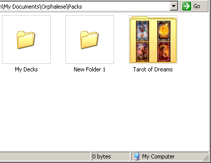 Deck Management Folder