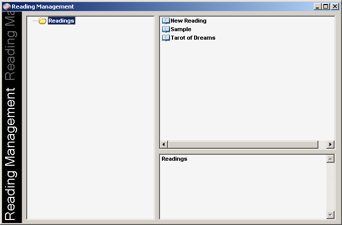 Readings Management Tool